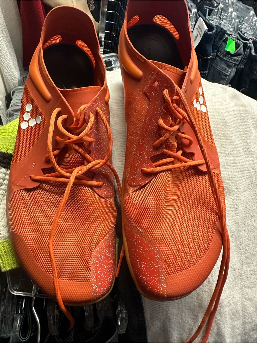 Vince Men's Bright Orange Athletic Sneakers